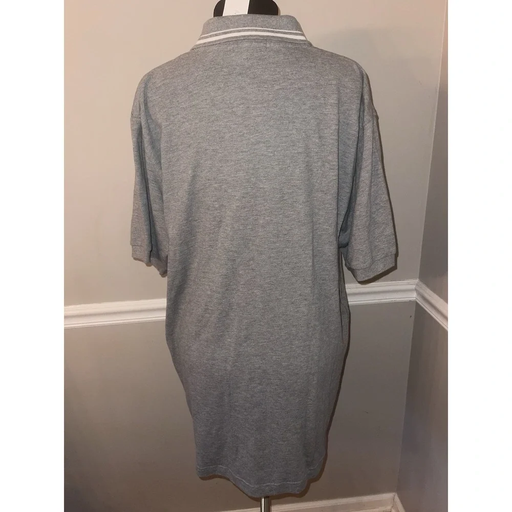 J Crew Gray Polo‎ Shirt Oversized Mens XL NWT